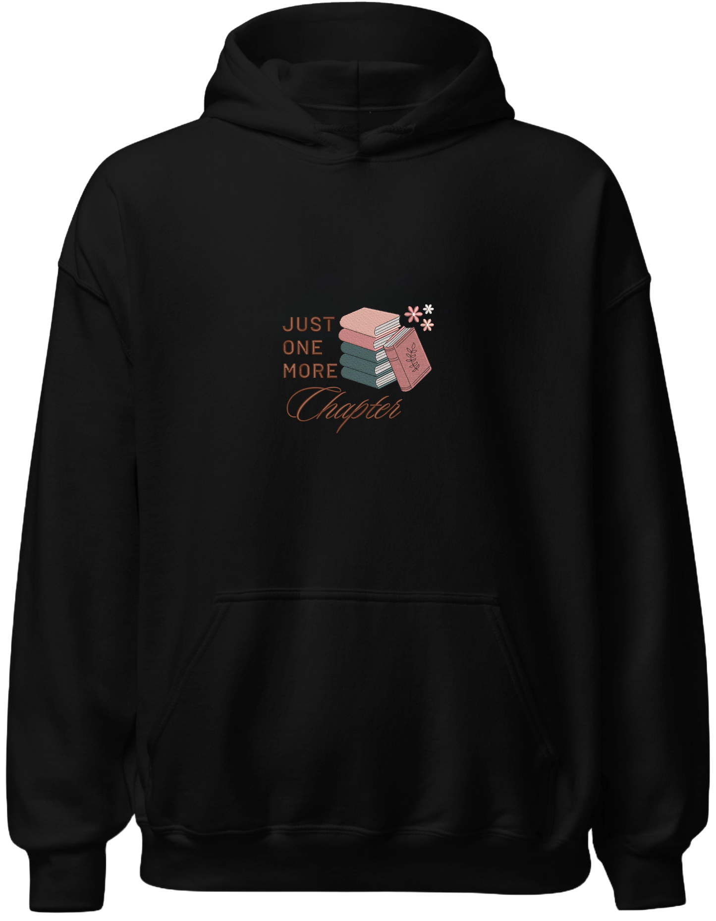 Just one more chapter hoodie bookish - Thread Muse