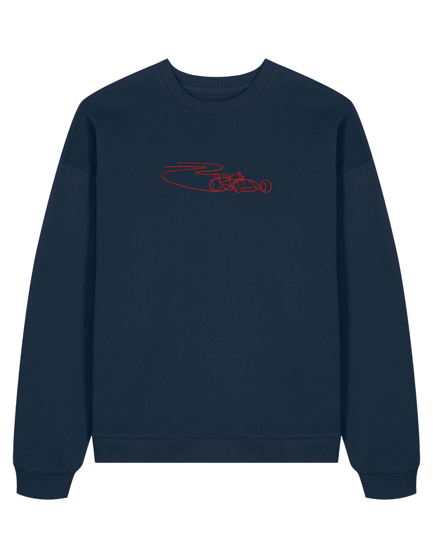 Car outline sweatshirt F1