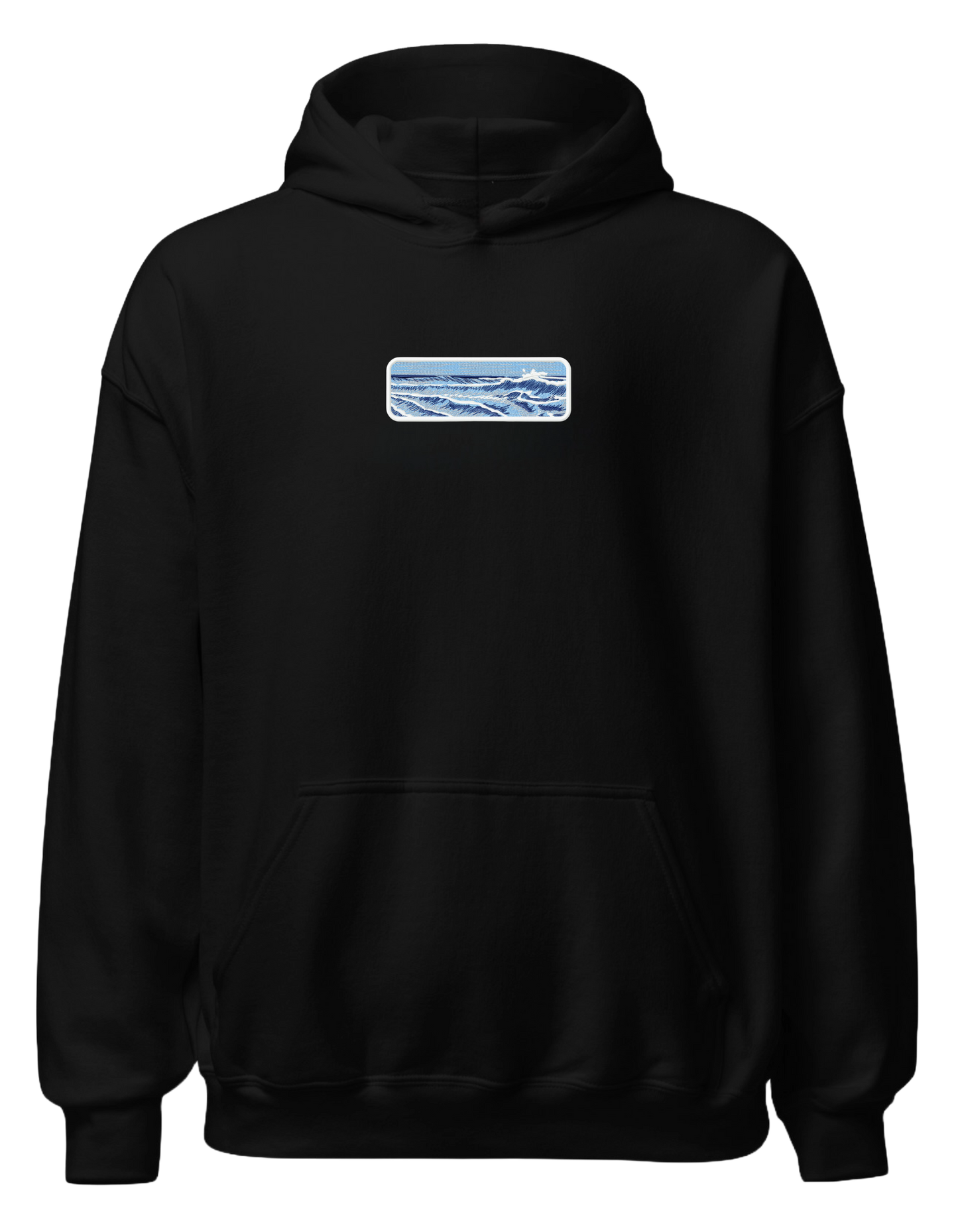 Japanese ocean waves hoodie Picturi - Thread Muse