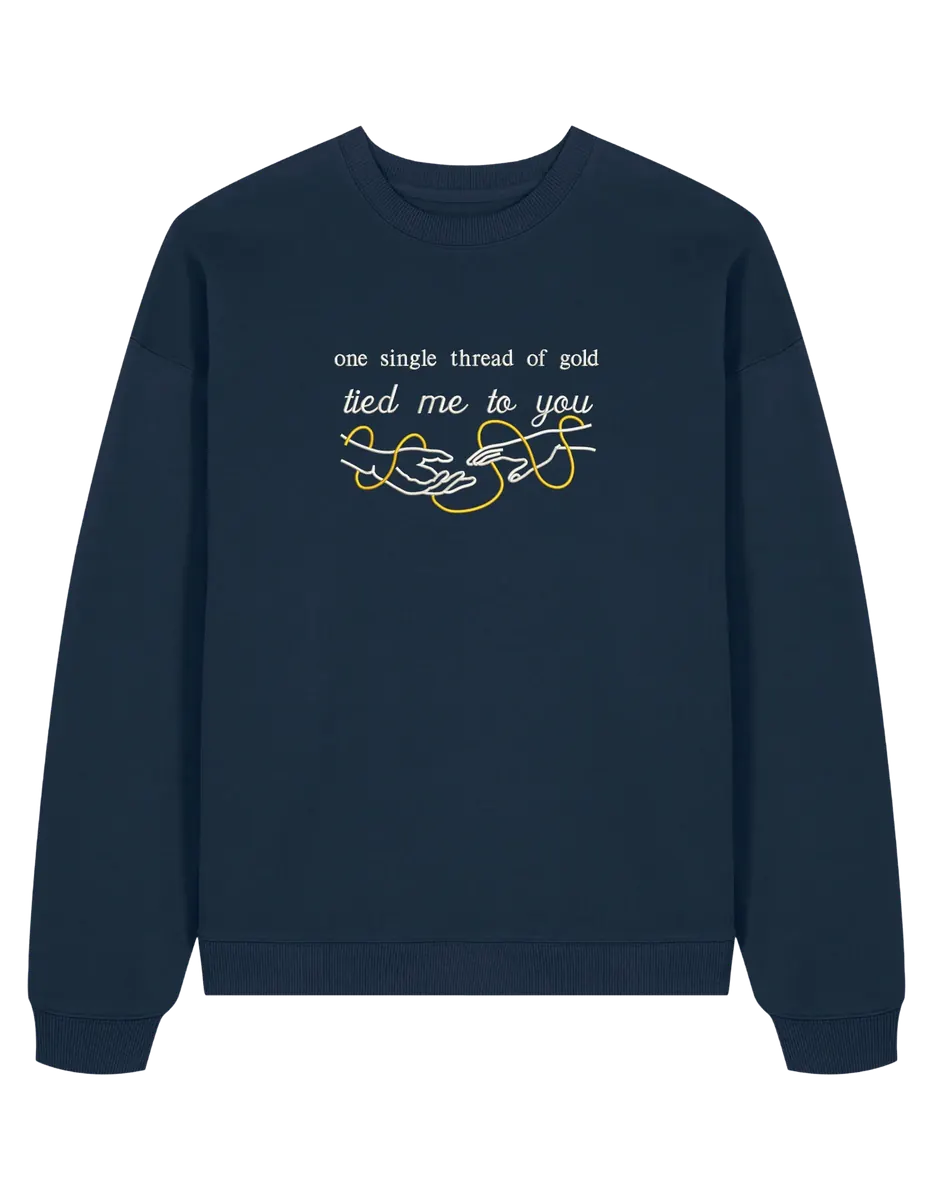 Invisible string hands sweatshirt Taylor Swift - Thread Muse