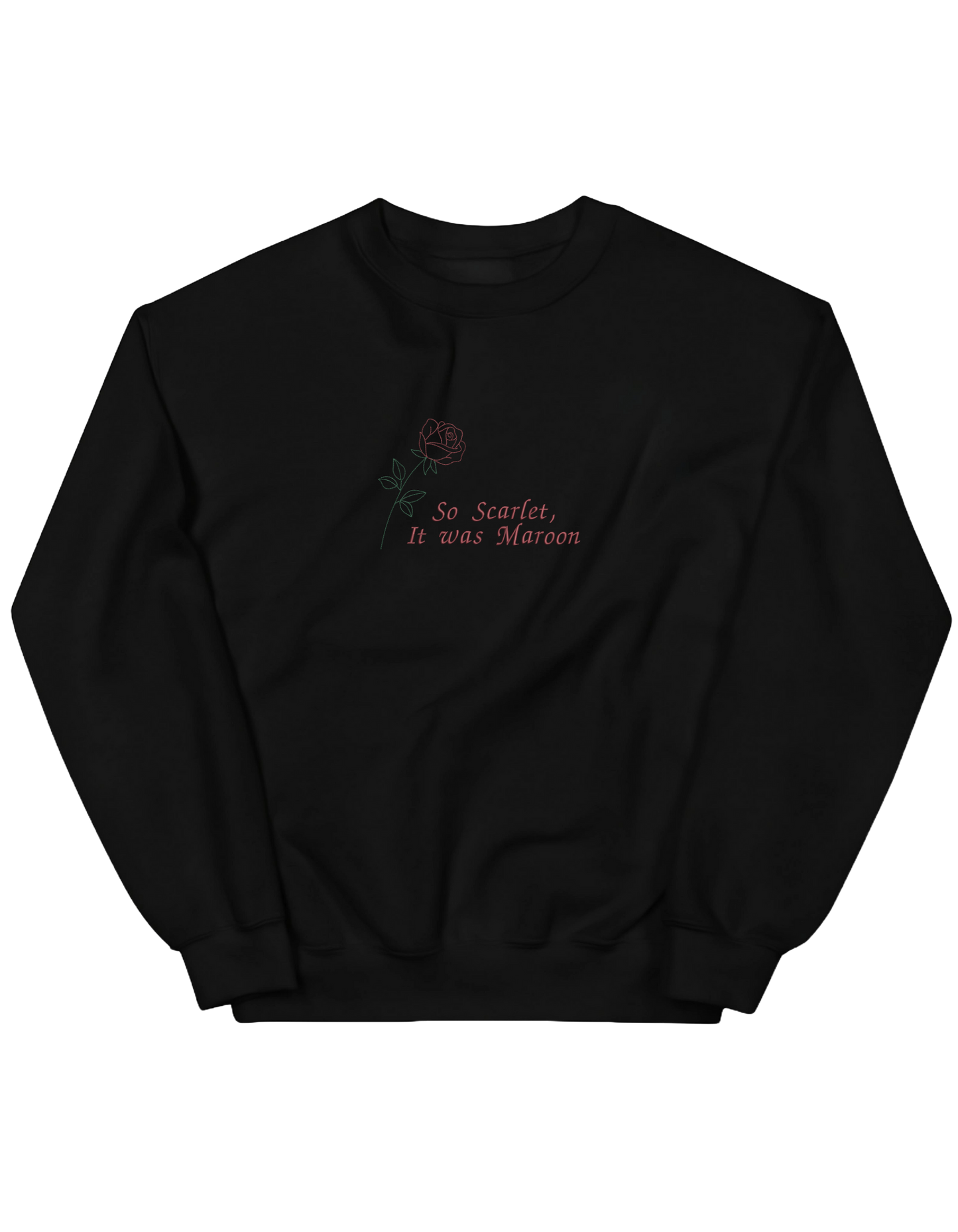 Maroon sweatshirt Taylor Swift