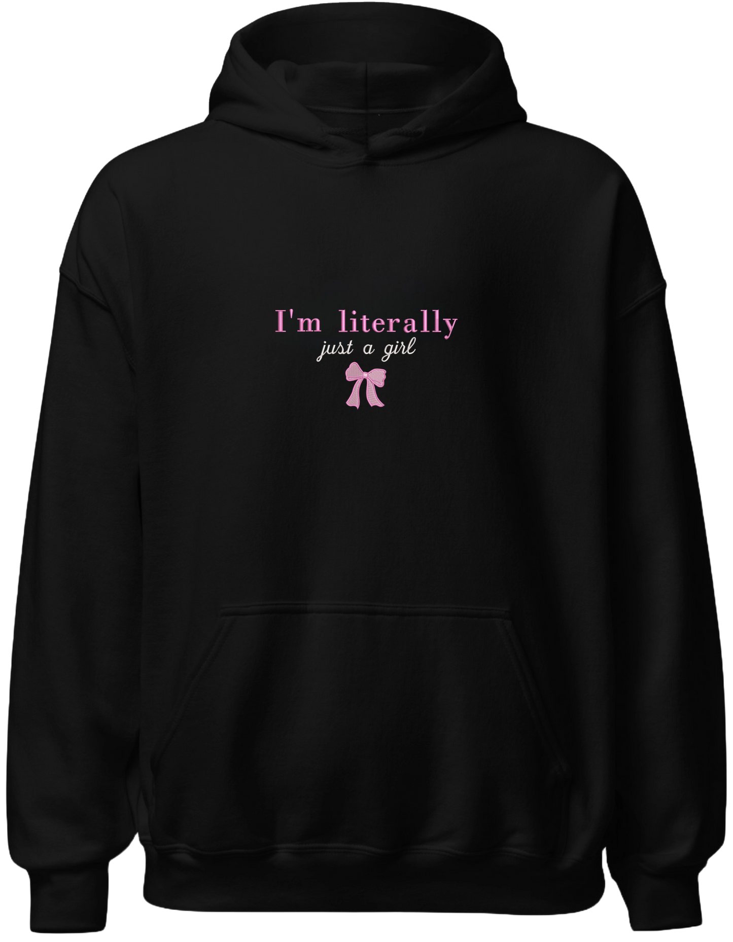 Just a girl hoodie Girly - Thread Muse