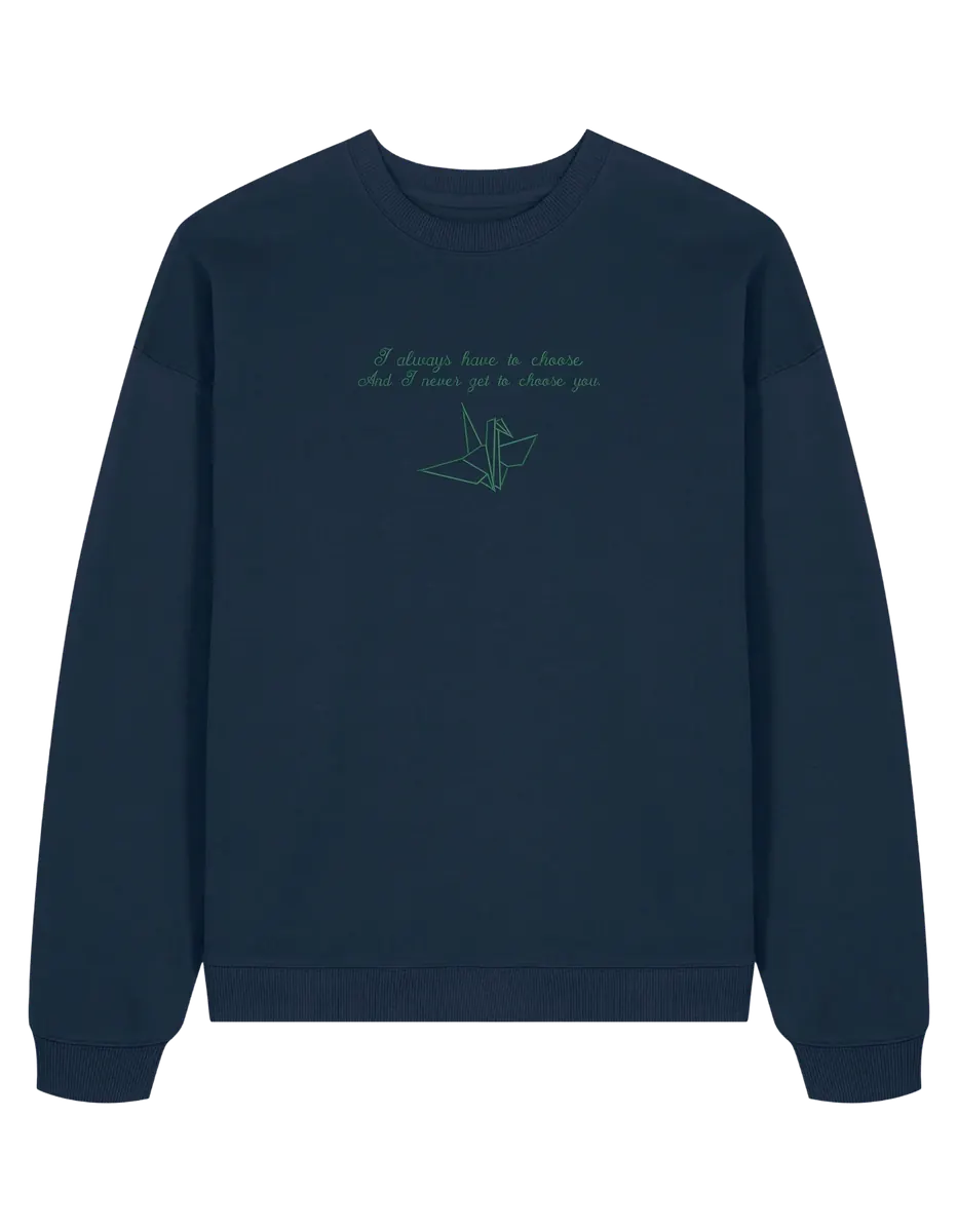 Choose you sweatshirt Manacled bookish - Thread Muse