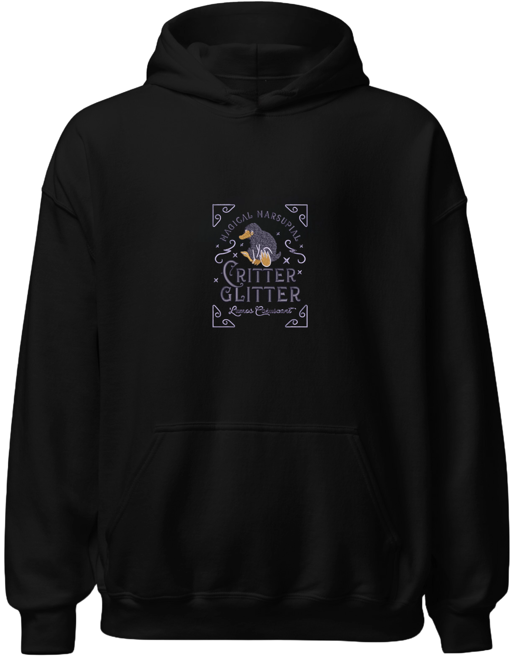 Glitter hoodie Harry Potter - Thread Muse