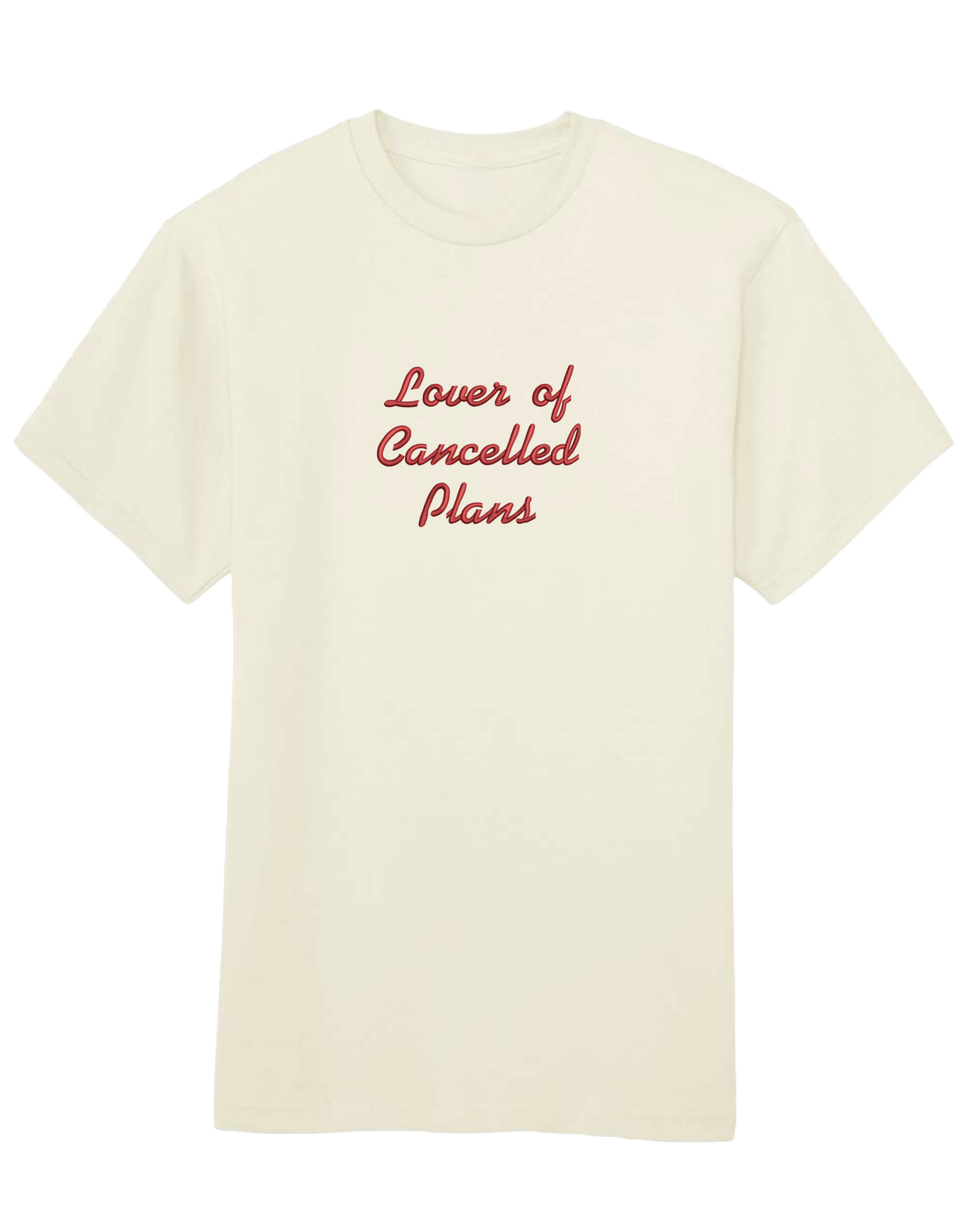 Cancelled plans tricou mesaje - Thread Muse