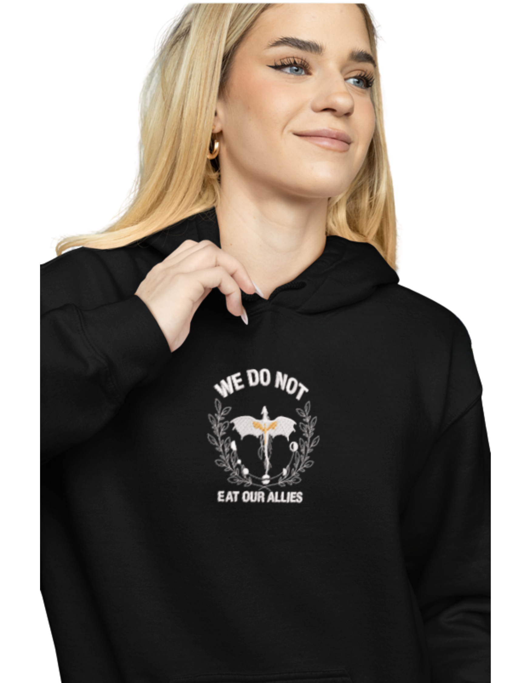 Allies hoodie Fourth Wing - Thread Muse