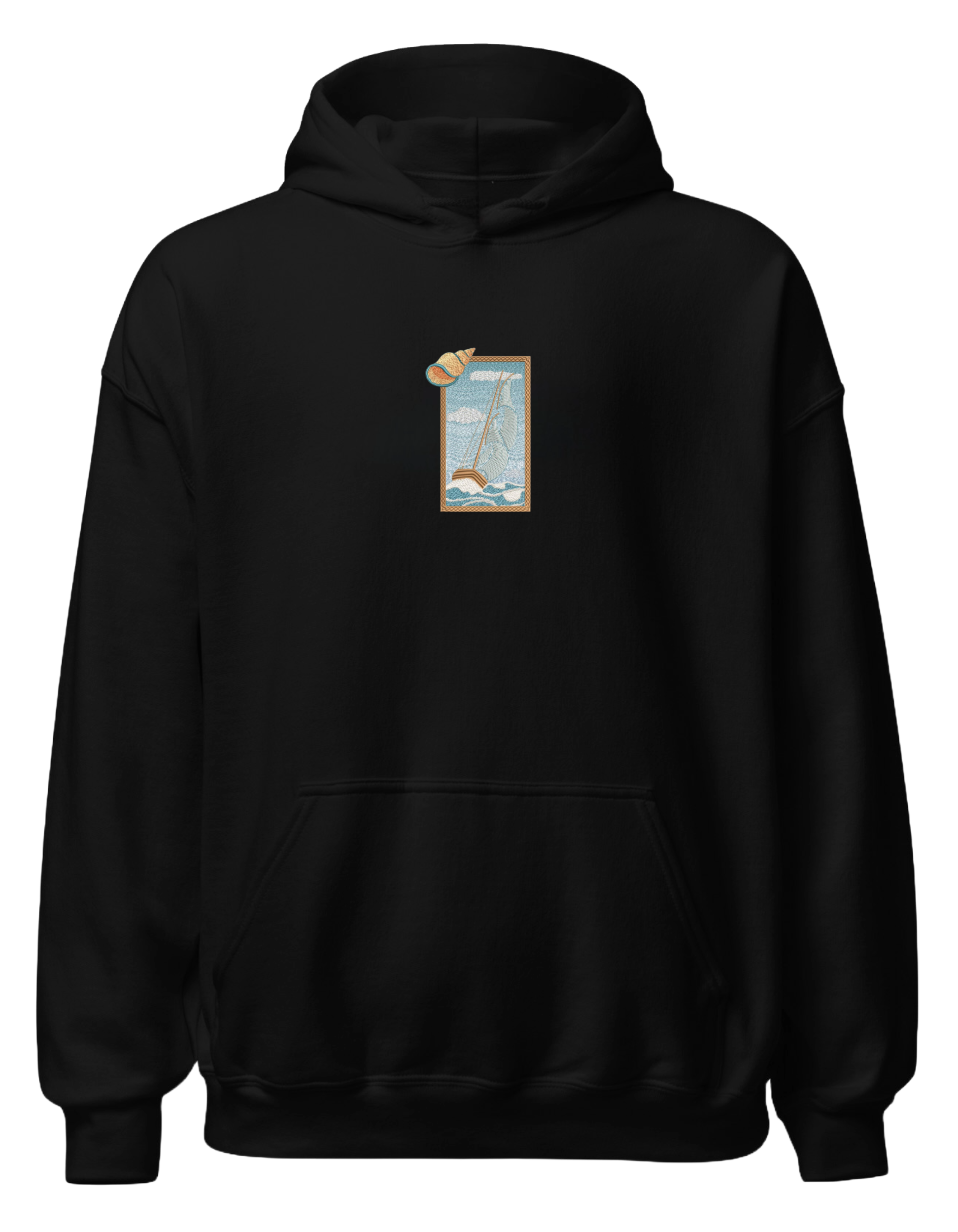 Sailing boat hoodie Picturi - Thread Muse
