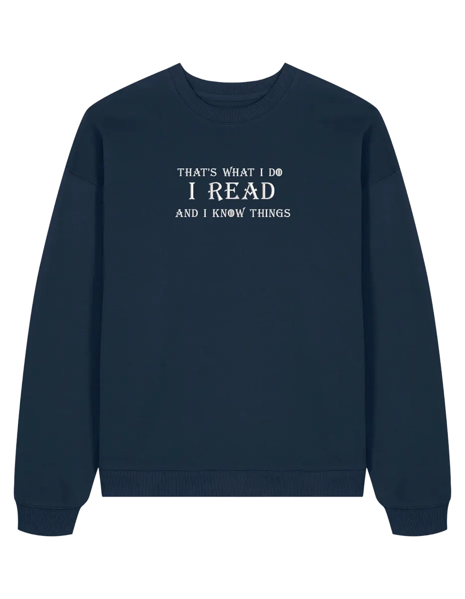 I know things sweatshirt Game of Thrones - Thread Muse