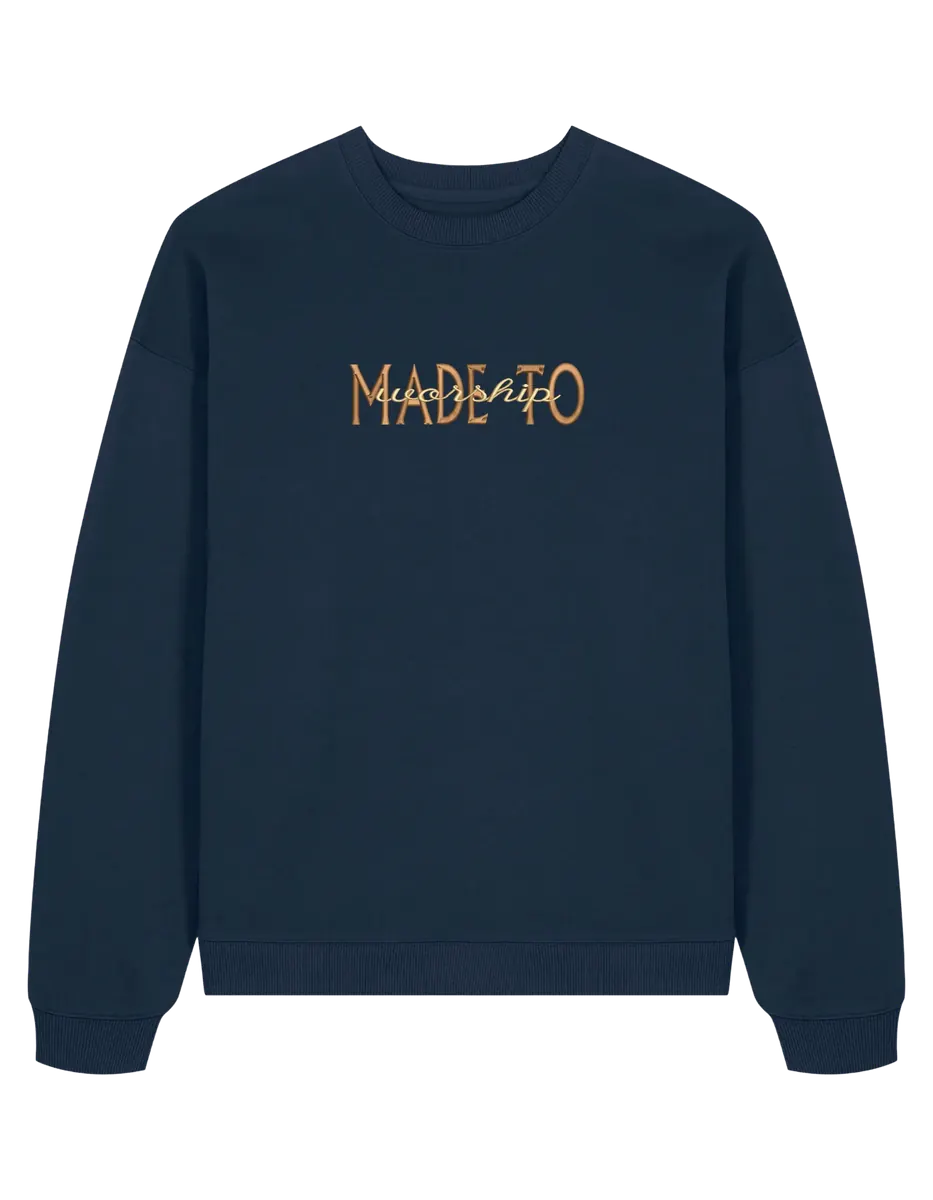 Made to worship maro sweatshirt - Thread Muse