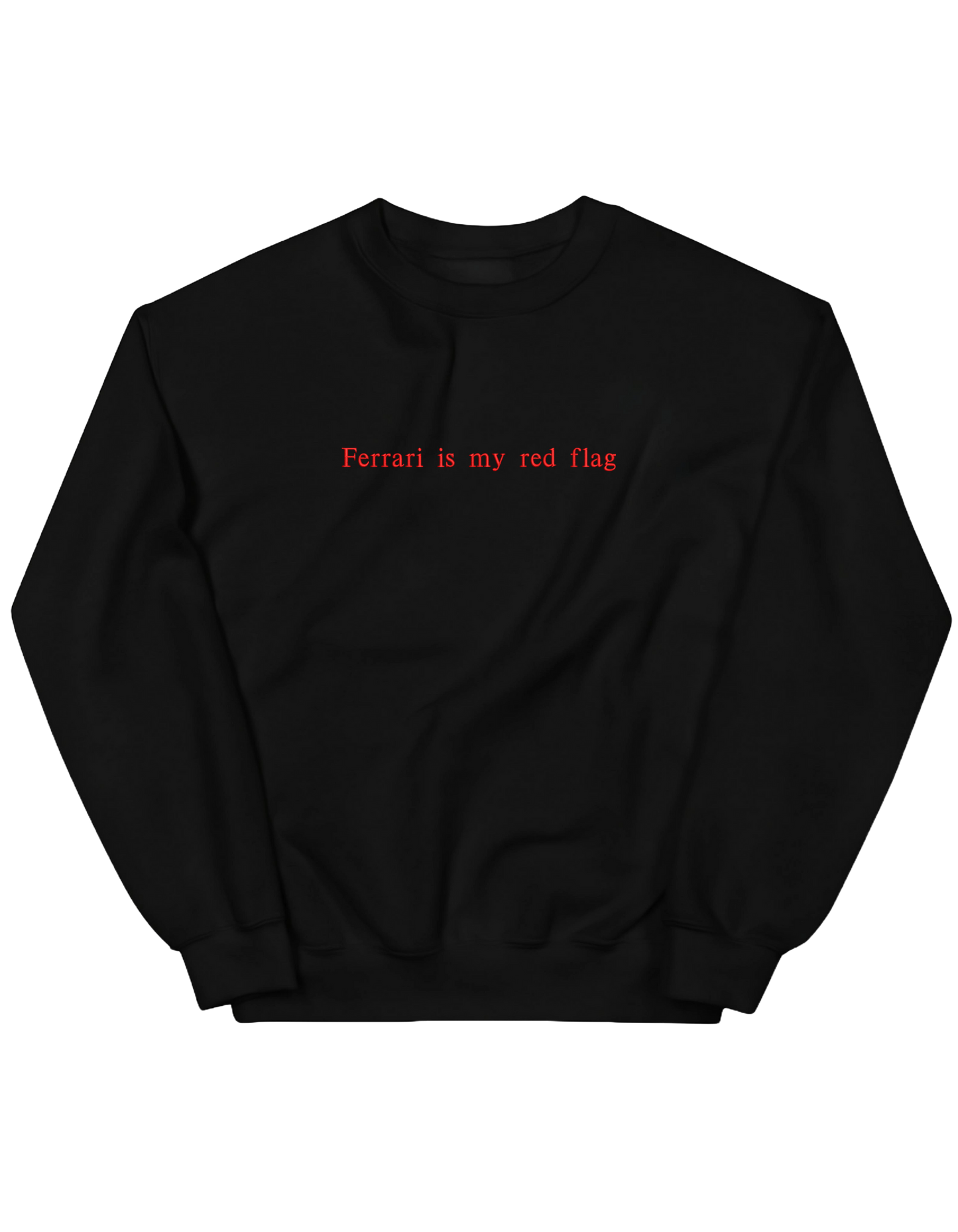 Red flag sweatshirt F1 - Thread Muse