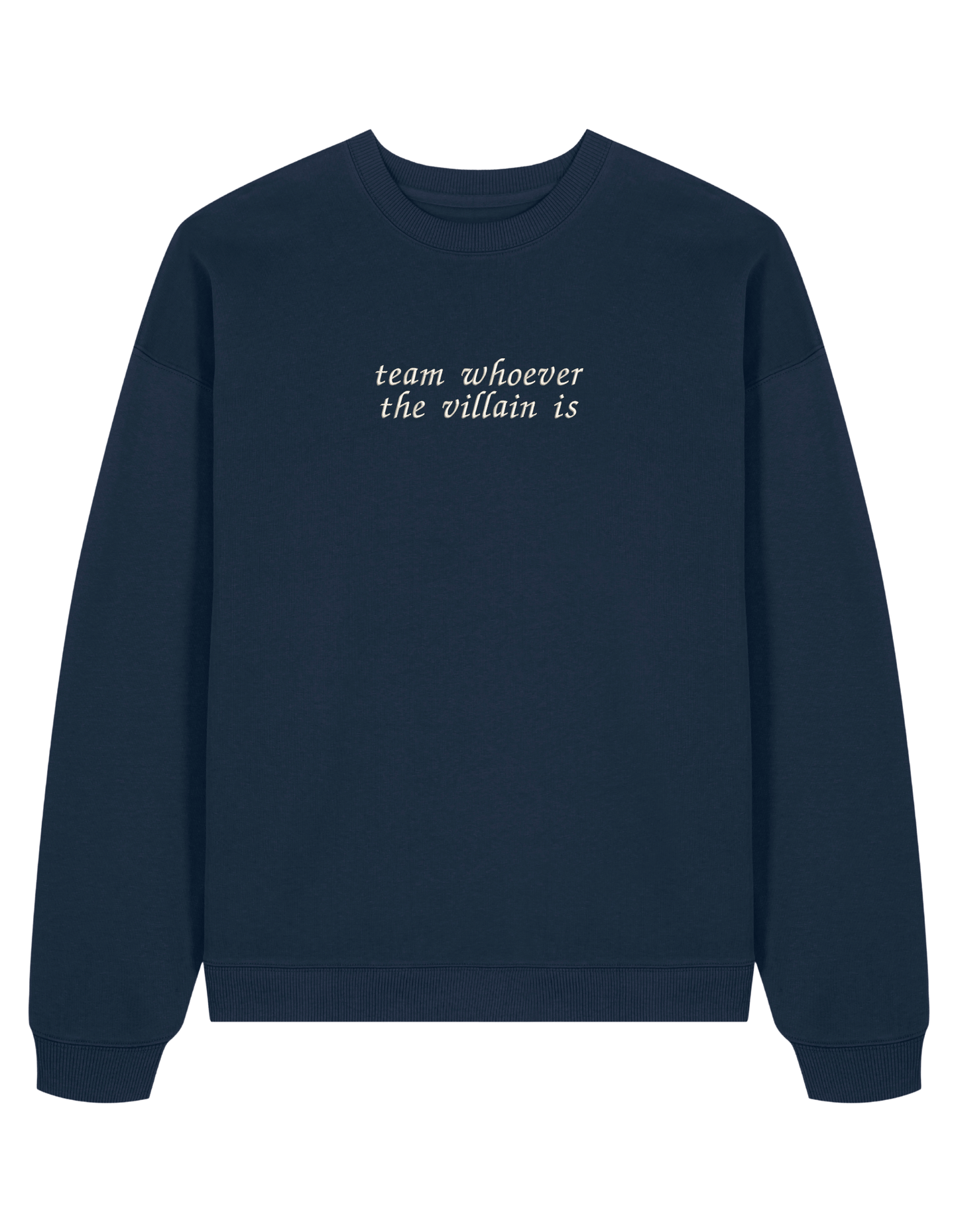 Team villain sweatshirt bookish