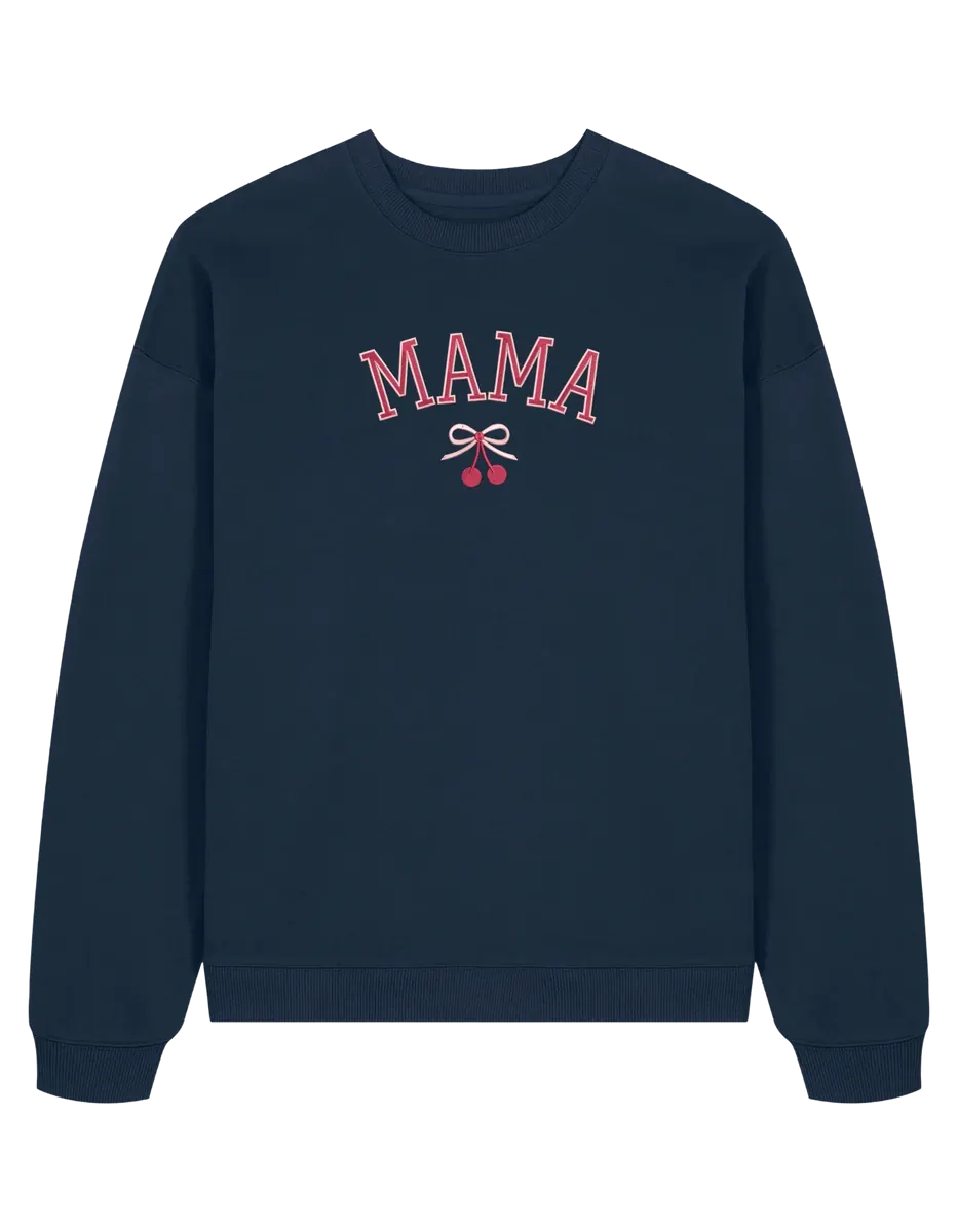 Mama cherry sweatshirt - Thread Muse