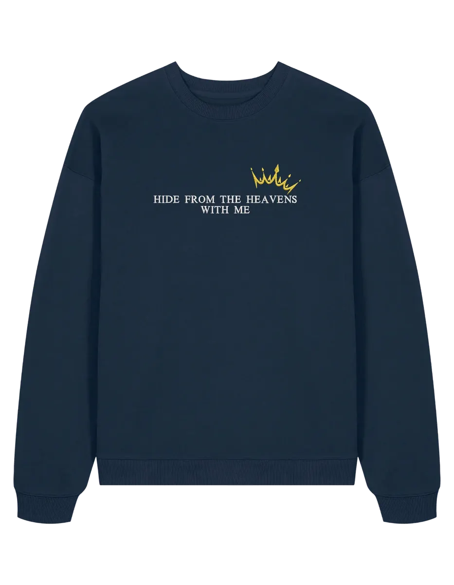 Hide from the heavens sweatshirt Bridgerton - Thread Muse