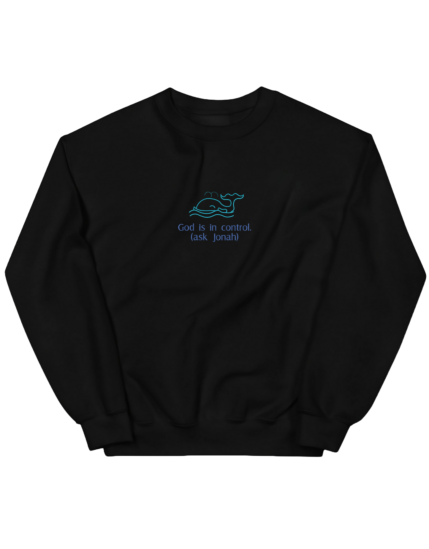 God is in control sweatshirt - Thread Muse