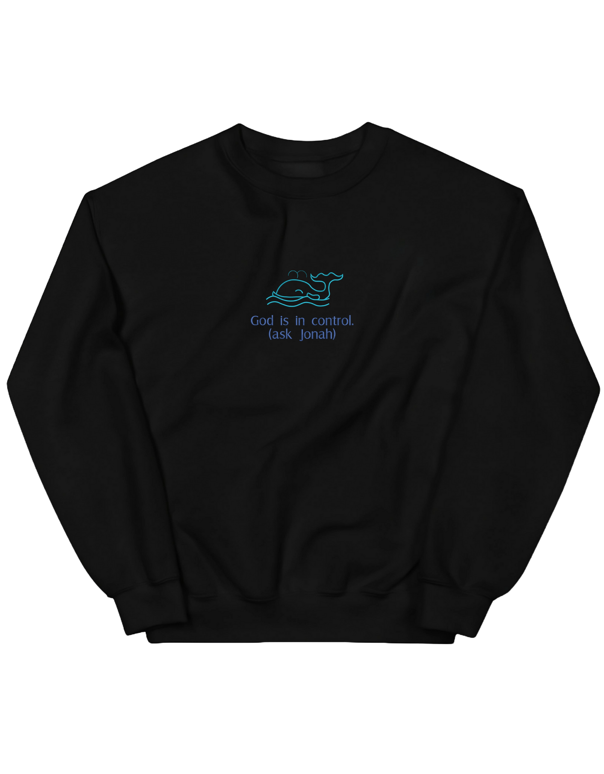 God is in control sweatshirt - Thread Muse