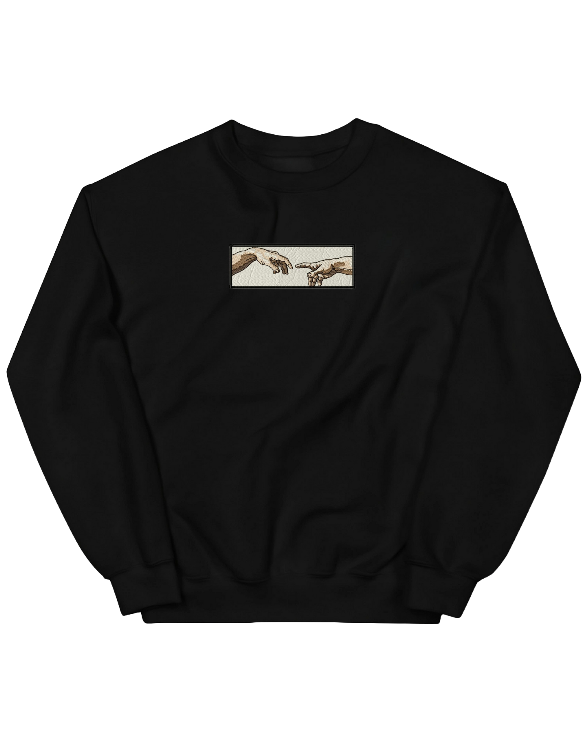 Creation of Adam hands sweatshirt Picturi - Thread Muse