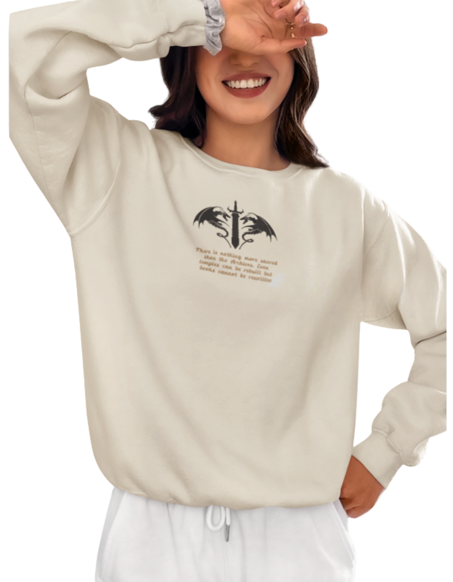 Archives sweatshirt Fourth Wing - Thread Muse