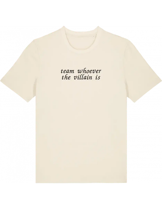 Team villain tricou bookish - Thread Muse