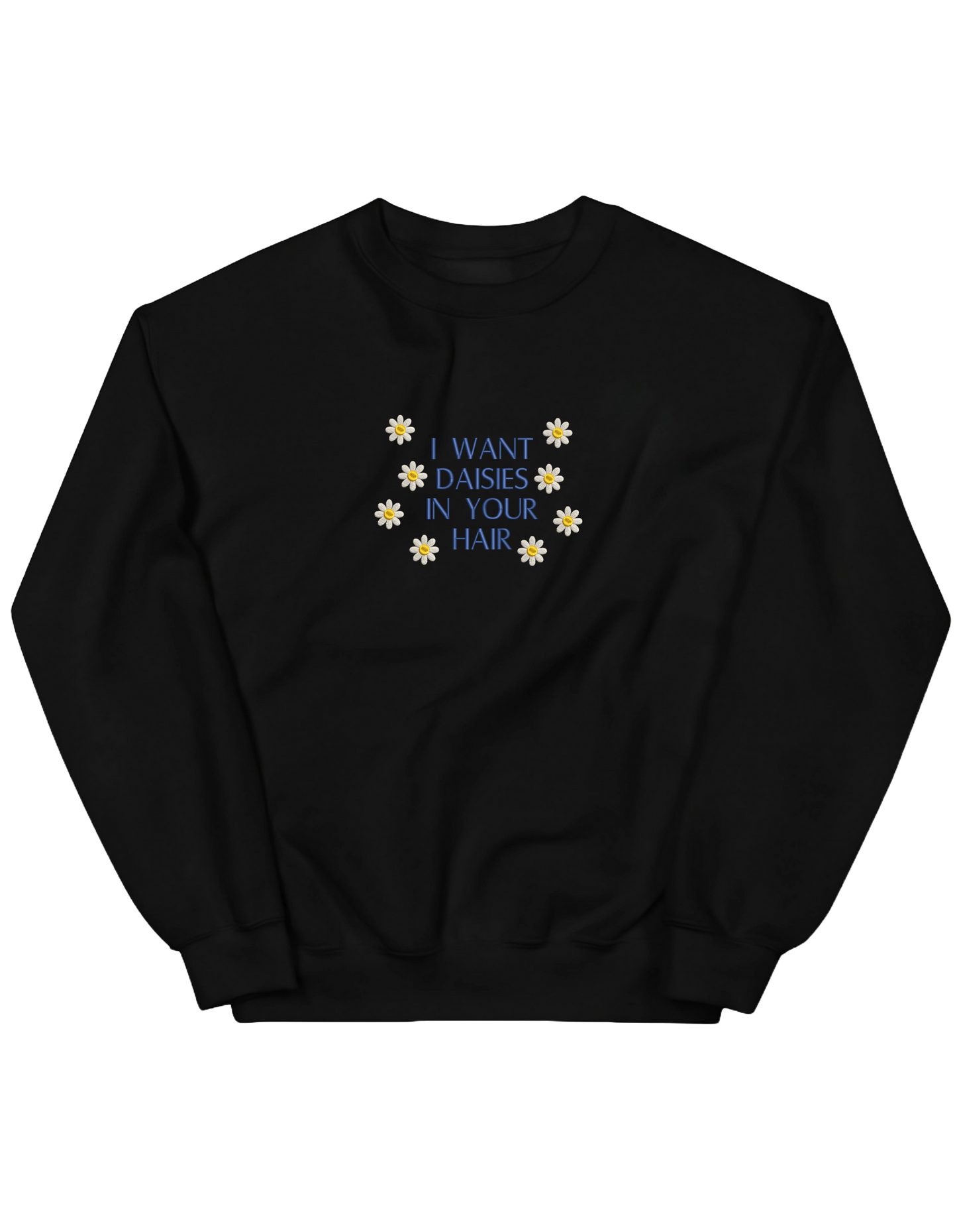 Daisies sweatshirt bookish - Thread Muse