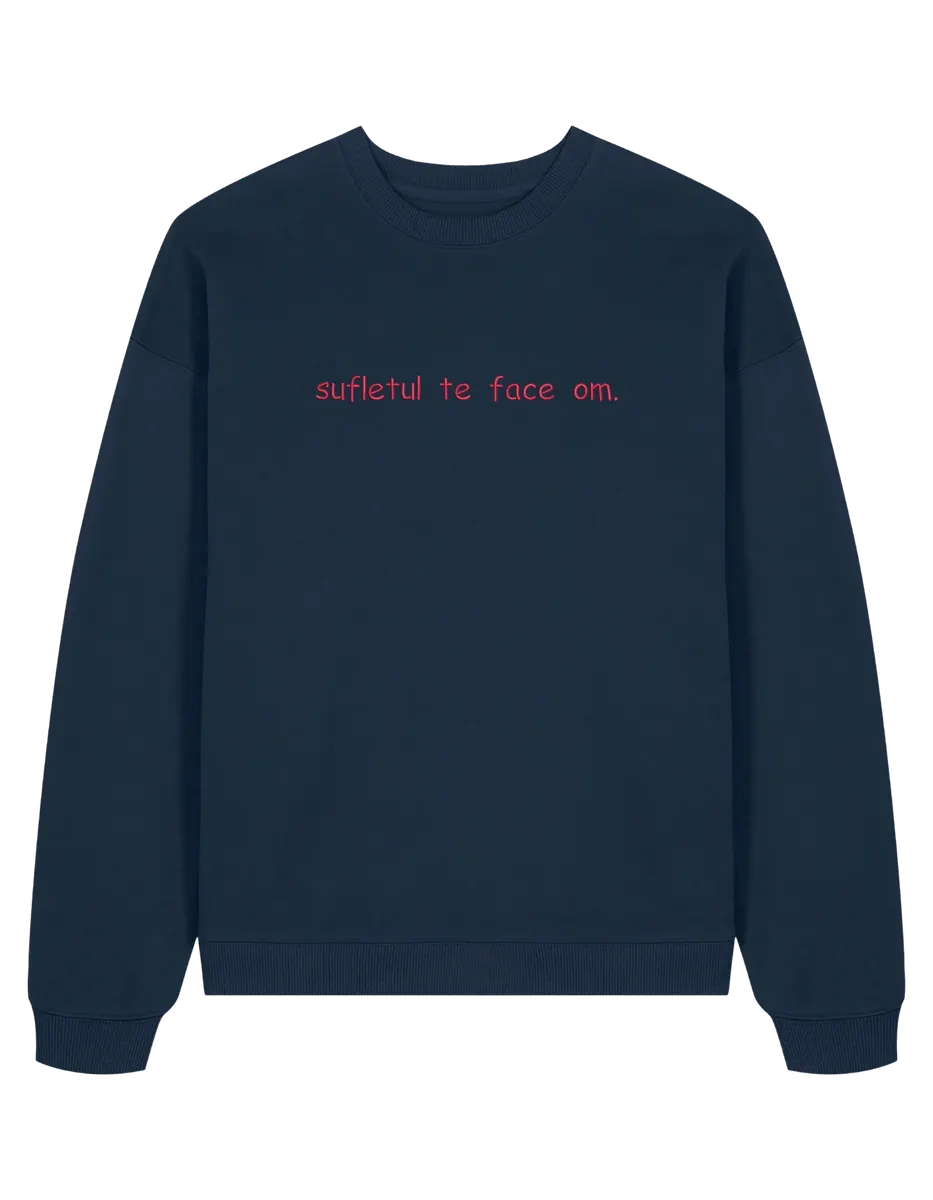 Sufletul sweatshirt Girly - Thread Muse