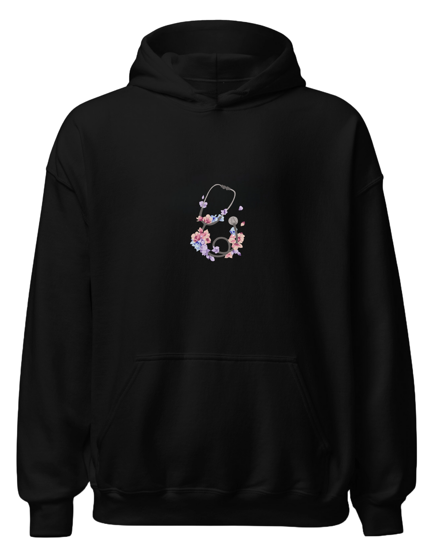 Stetoscop floral hoodie - Thread Muse