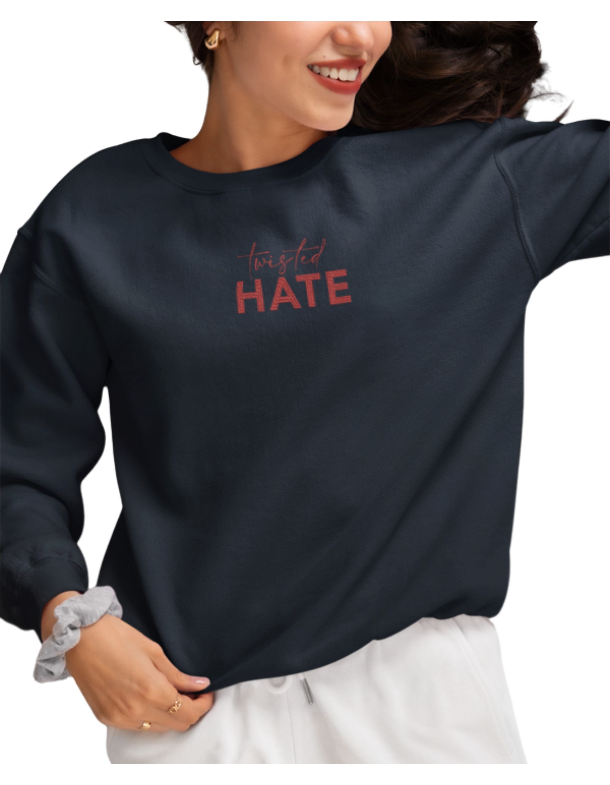 Twisted hate sweatshirt - Thread Muse