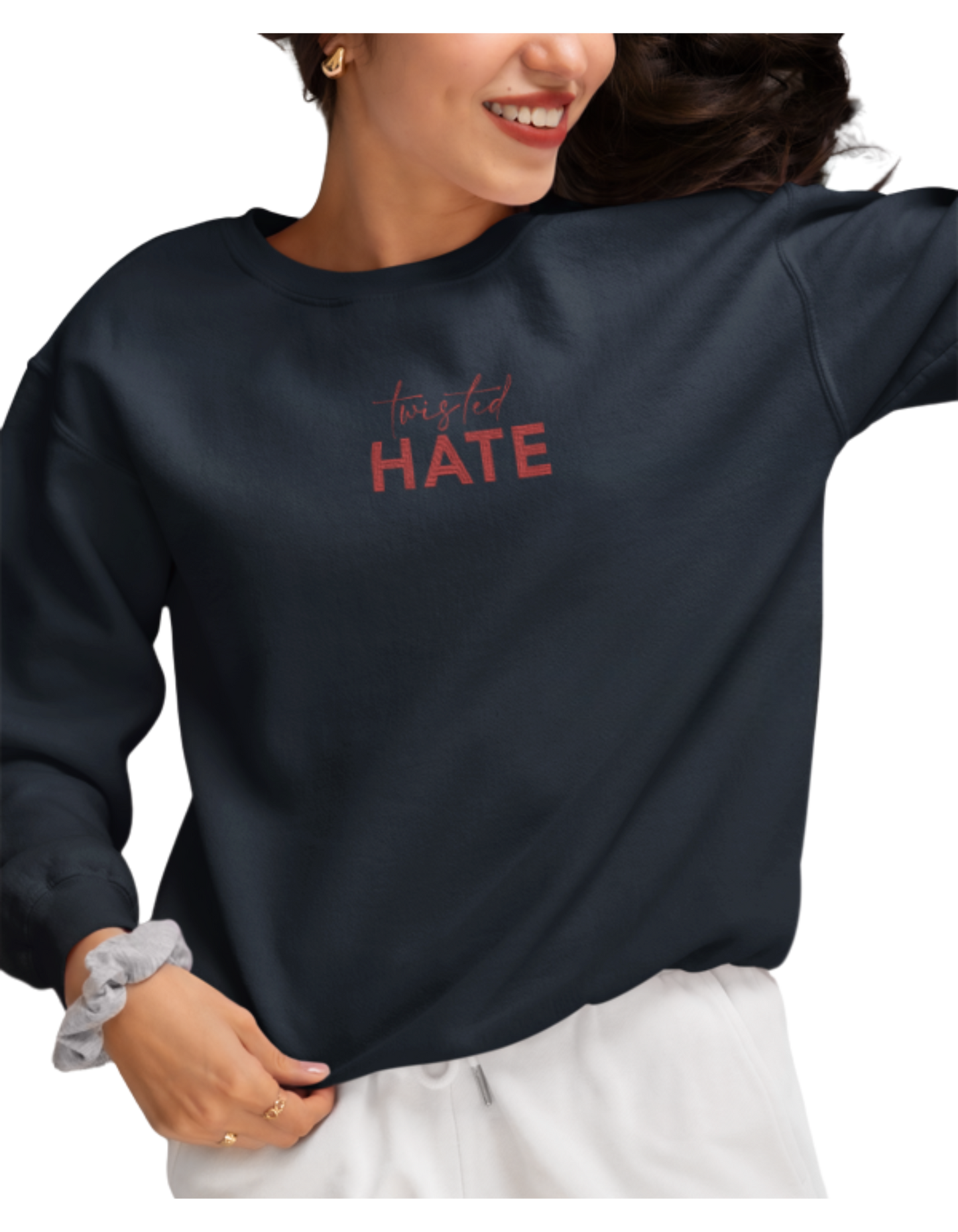 Twisted hate sweatshirt - Thread Muse