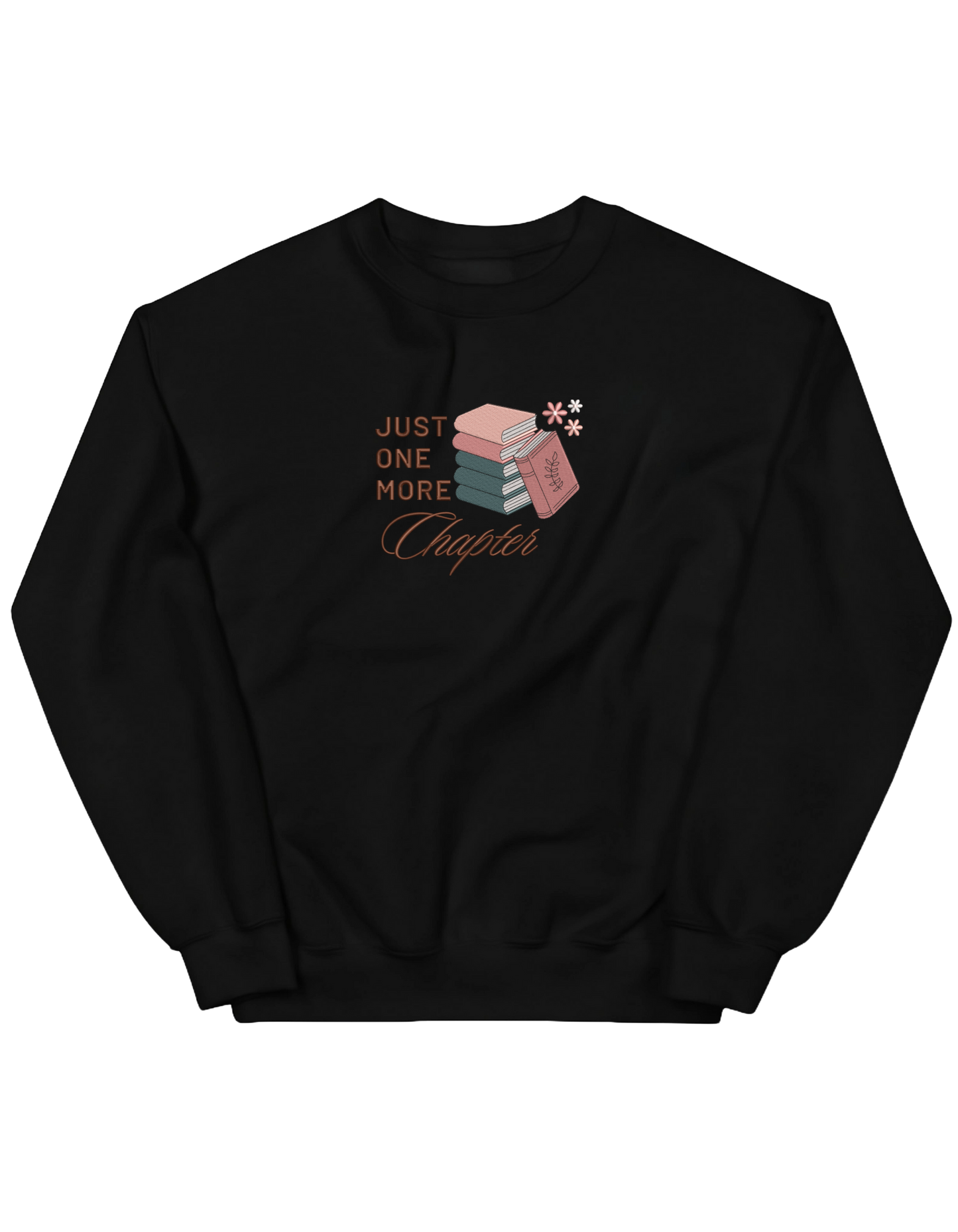 Just one more chapter sweatshirt bookish - Thread Muse