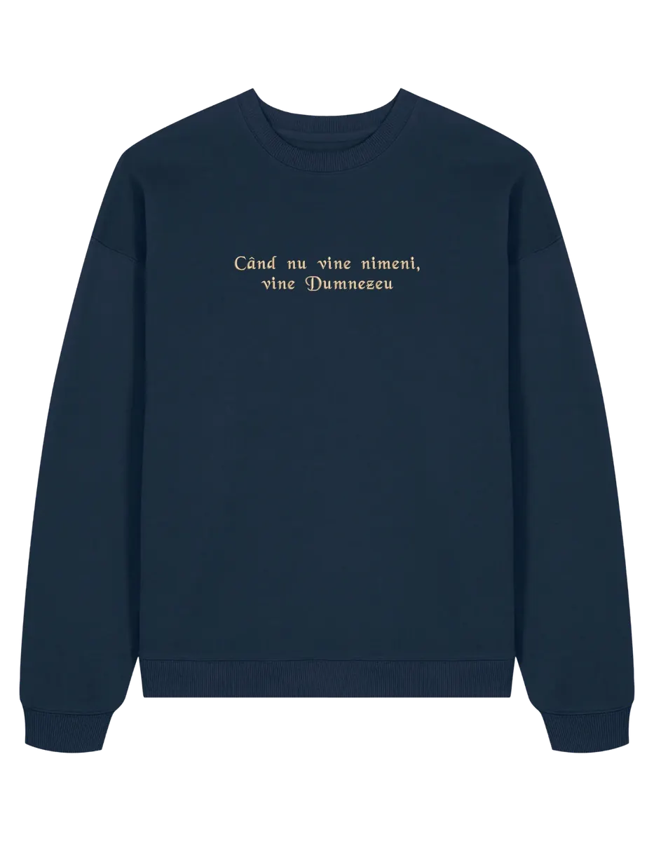 Dumnezeu sweatshirt - Thread Muse