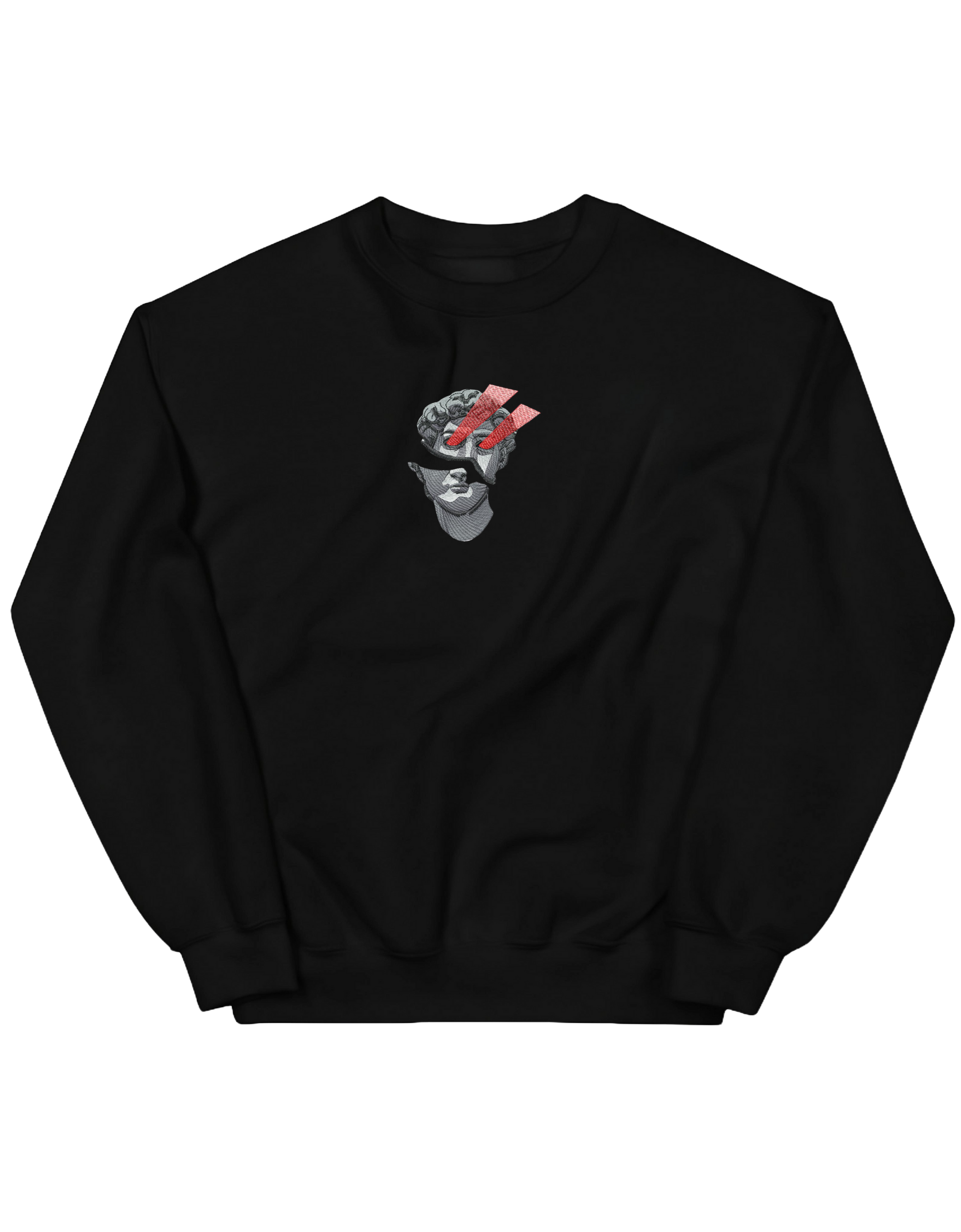 David laser eyes sweatshirt Sculpturi - Thread Muse