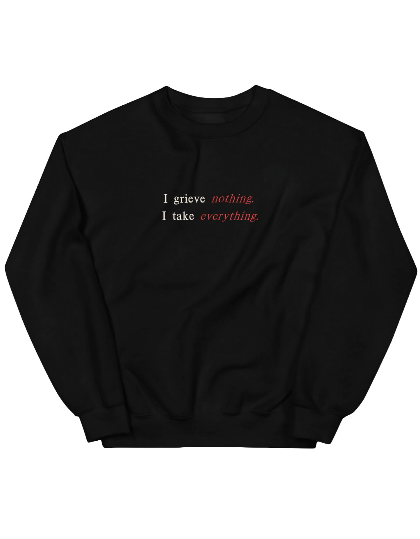 Shatter me sweatshirt - Thread Muse