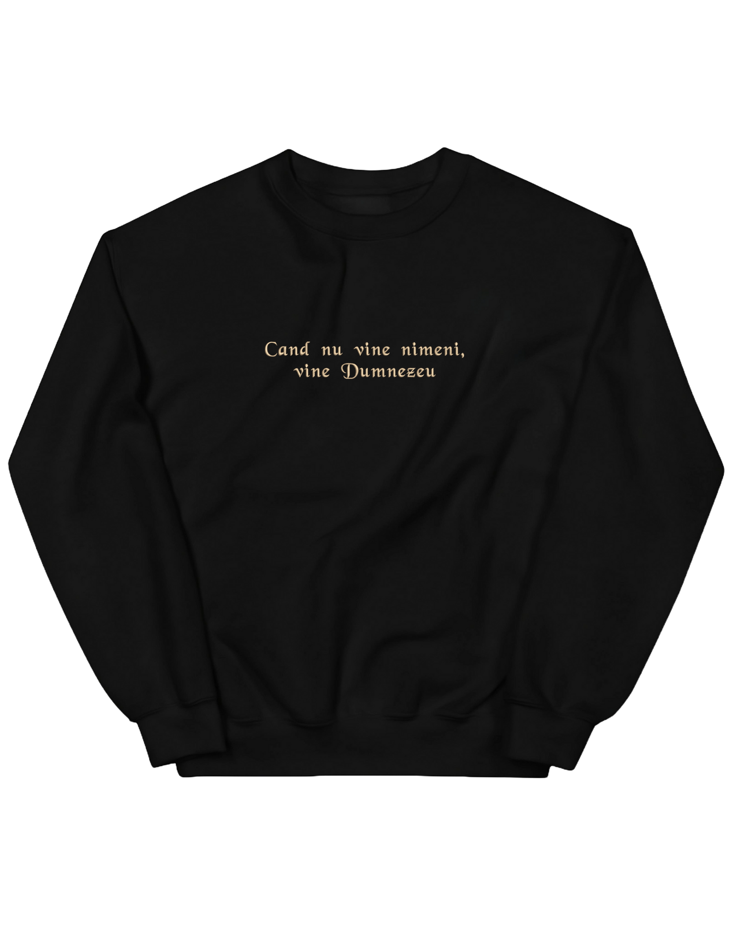 Dumnezeu sweatshirt - Thread Muse