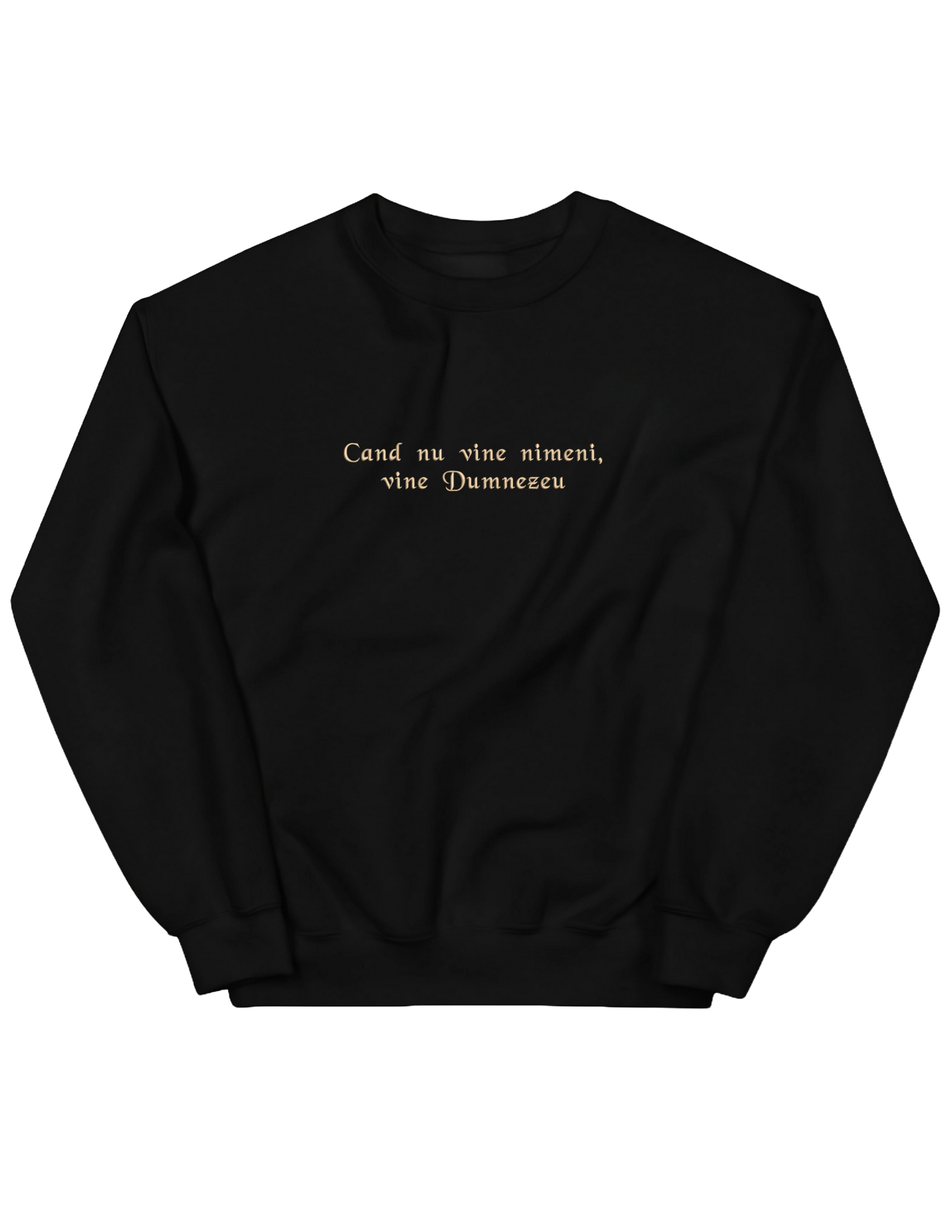 Dumnezeu sweatshirt - Thread Muse