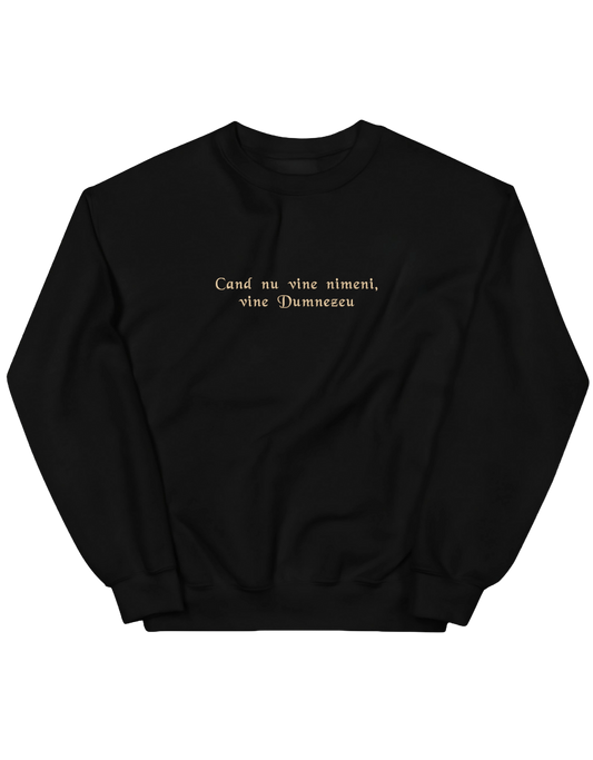 Dumnezeu sweatshirt - Thread Muse
