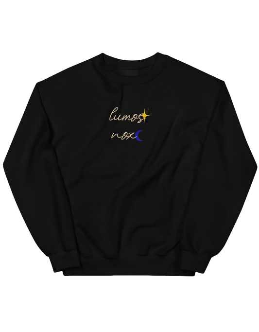 Lumos nox sweatshirt Harry Potter - Thread Muse