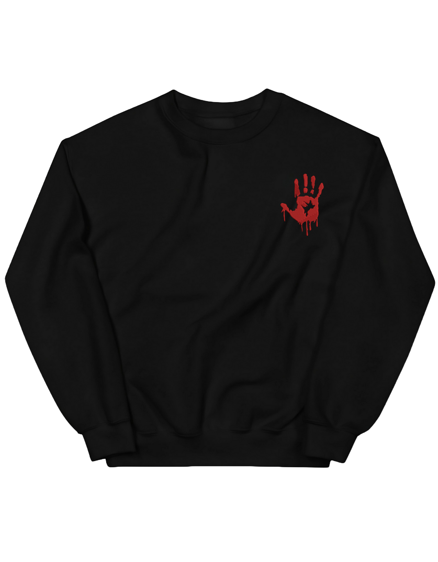Bloody hand sweatshirt The Walking Dead - Thread Muse