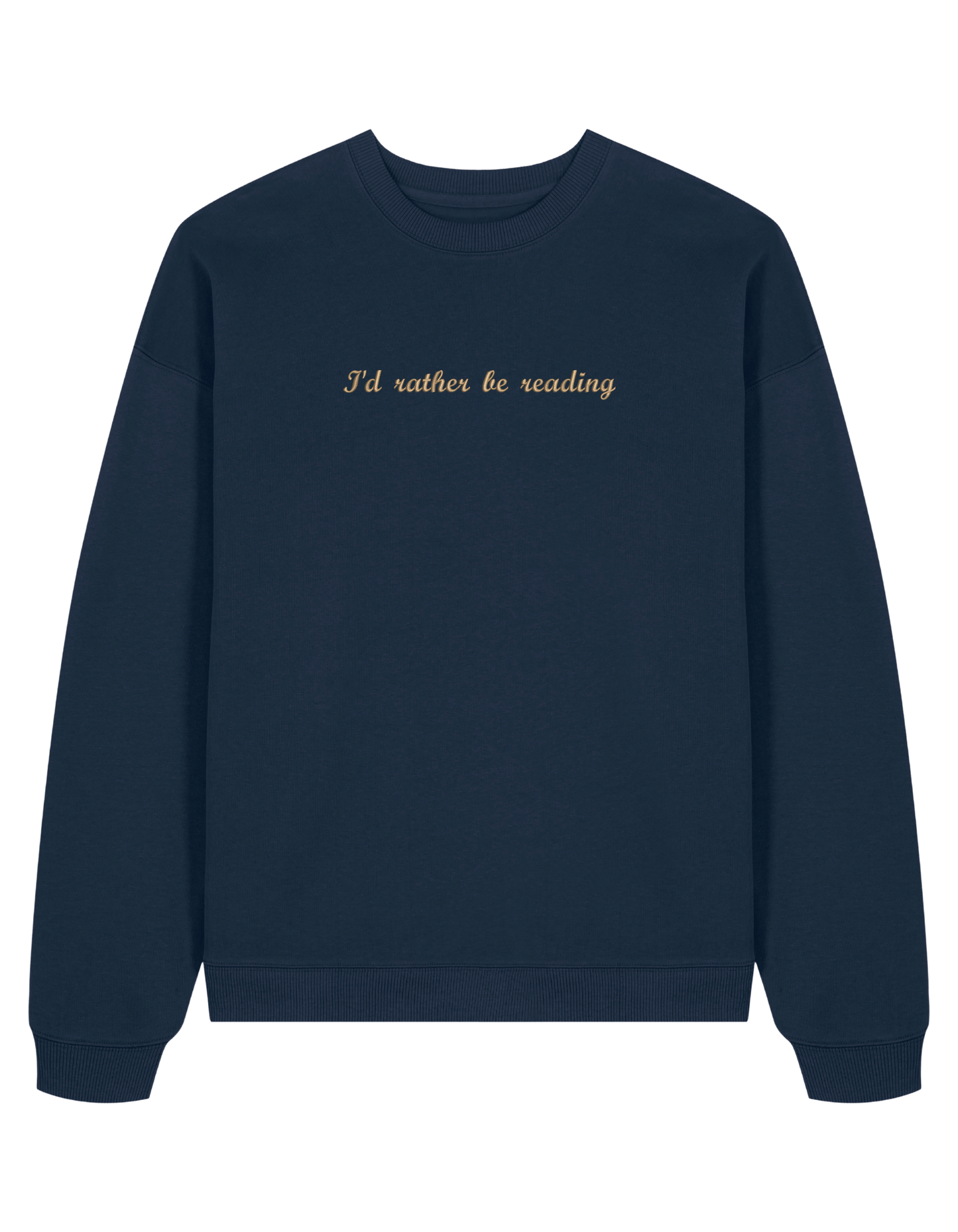 Rather read sweatshirt bookish