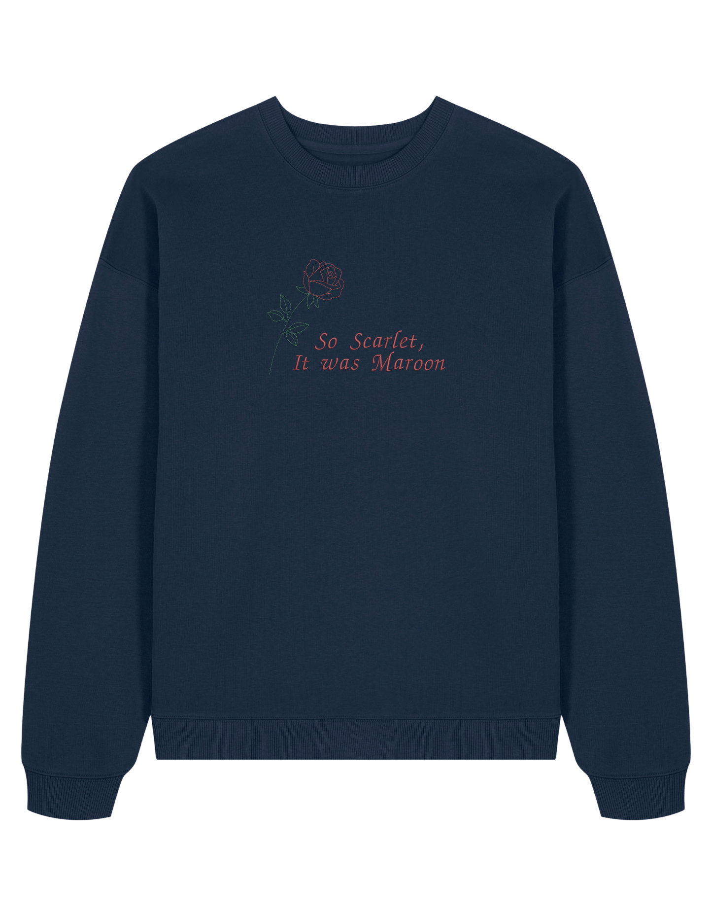 Maroon sweatshirt Taylor Swift