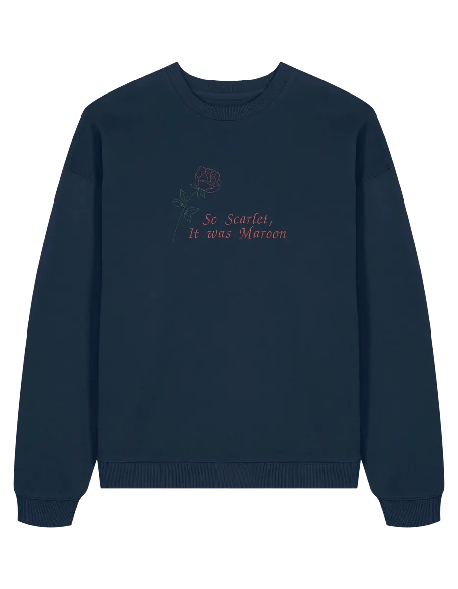 Maroon sweatshirt Taylor Swift - Thread Muse