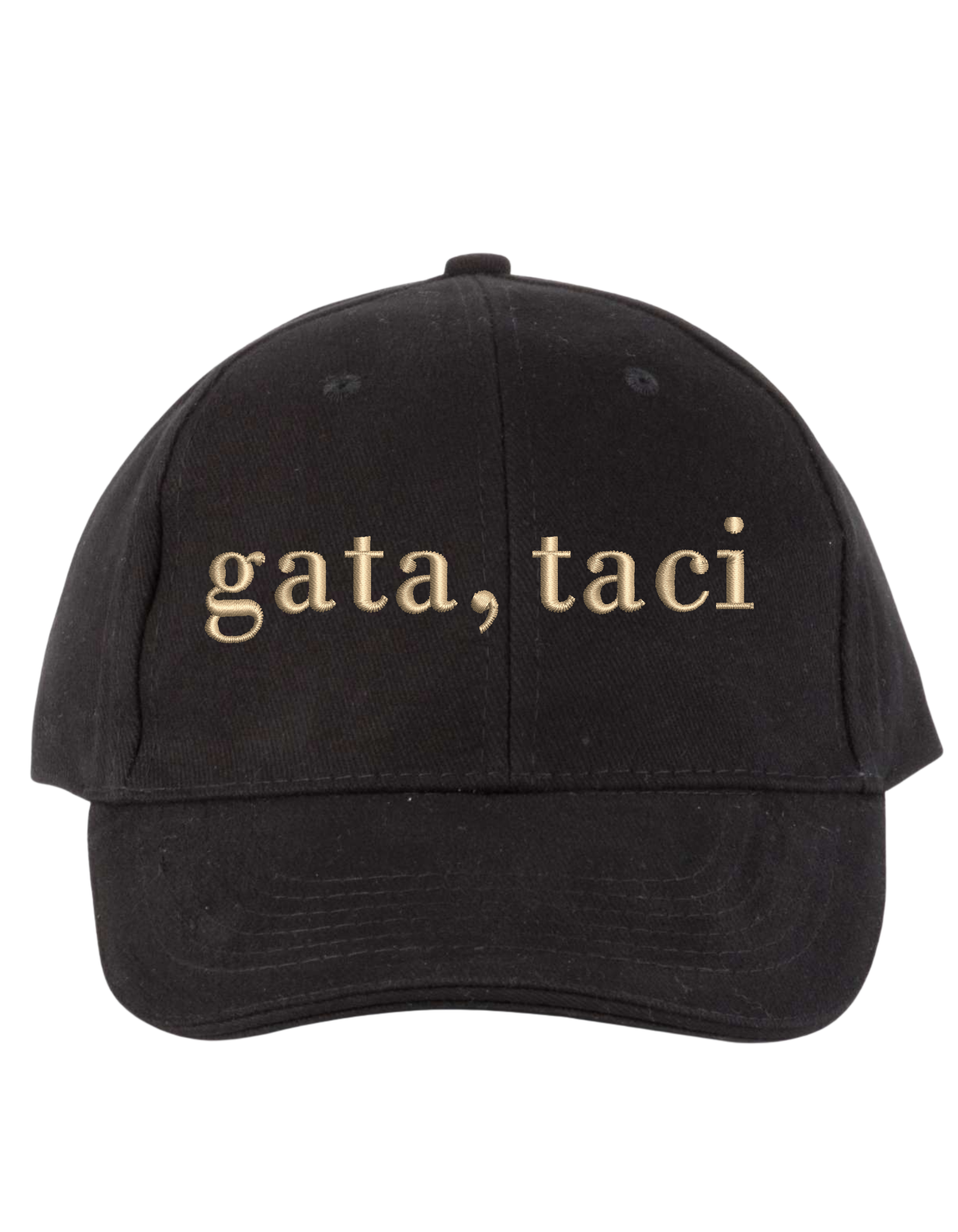 Sapca unisex Gata, taci brodata - Thread Muse