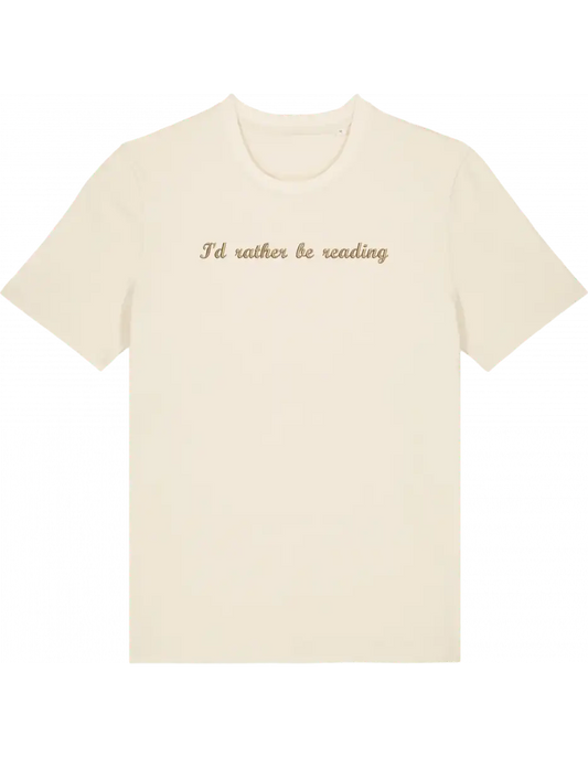 Rather read tricou bookish - Thread Muse