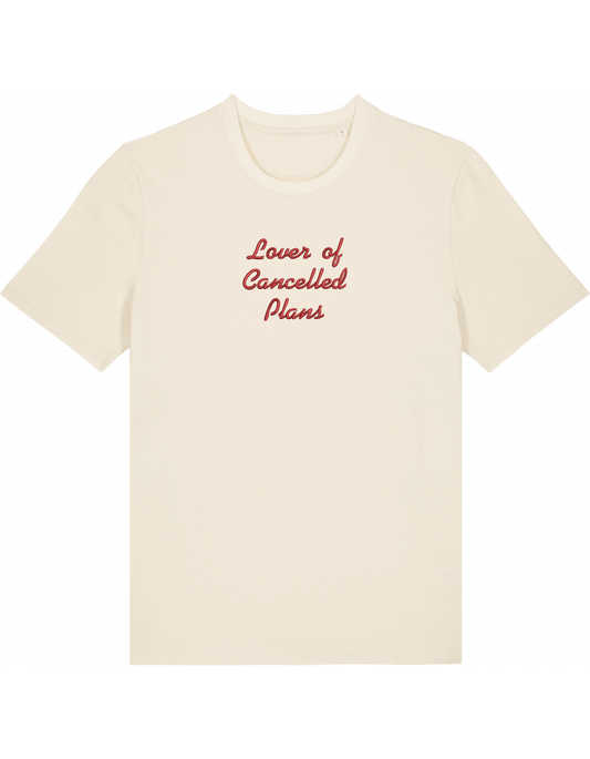 Cancelled plans tricou