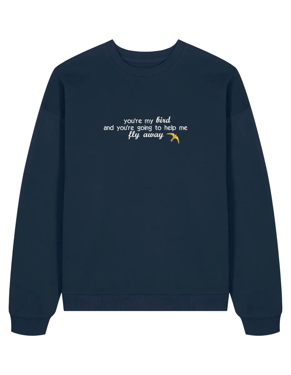 Fly away oversized sweatshirt Shatter me - Thread Muse