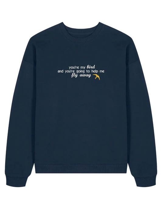 Fly away oversized sweatshirt Shatter me - Thread Muse