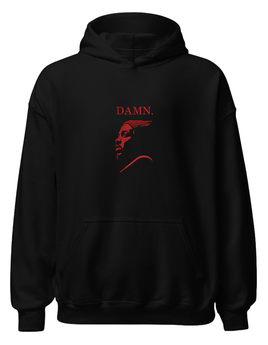 Damn portrait hoodie Kendrick Lamar - Thread Muse