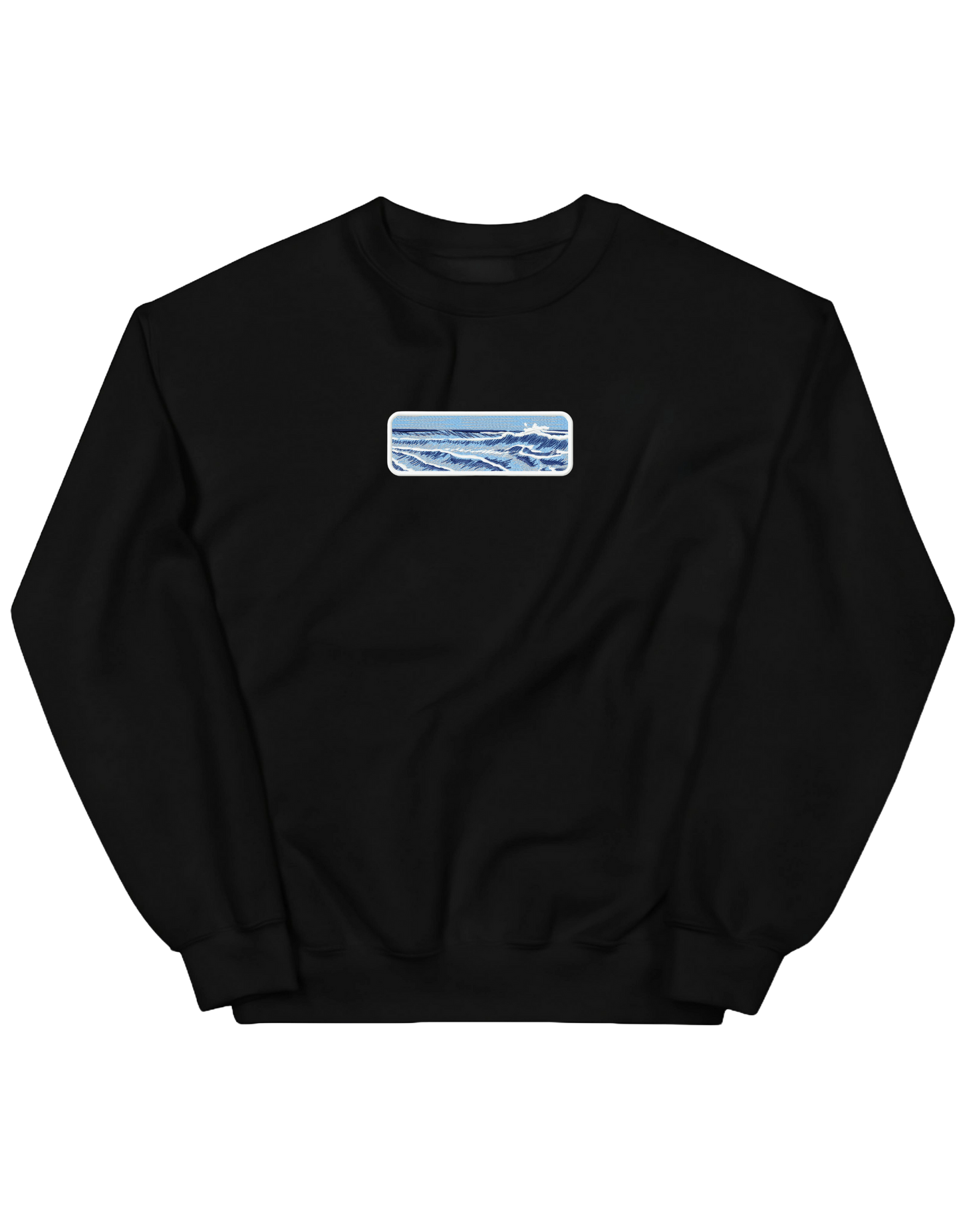 Japanese ocean waves sweatshirt Picturi - Thread Muse