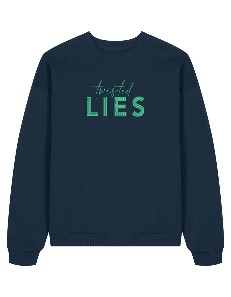Twisted lies sweatshirt - Thread Muse