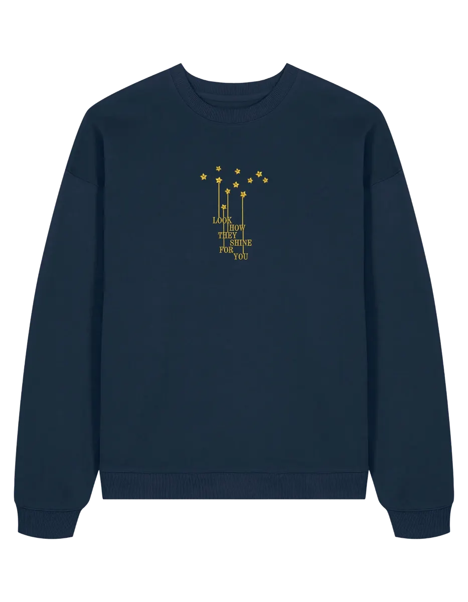 They shine sweatshirt Coldplay - Thread Muse