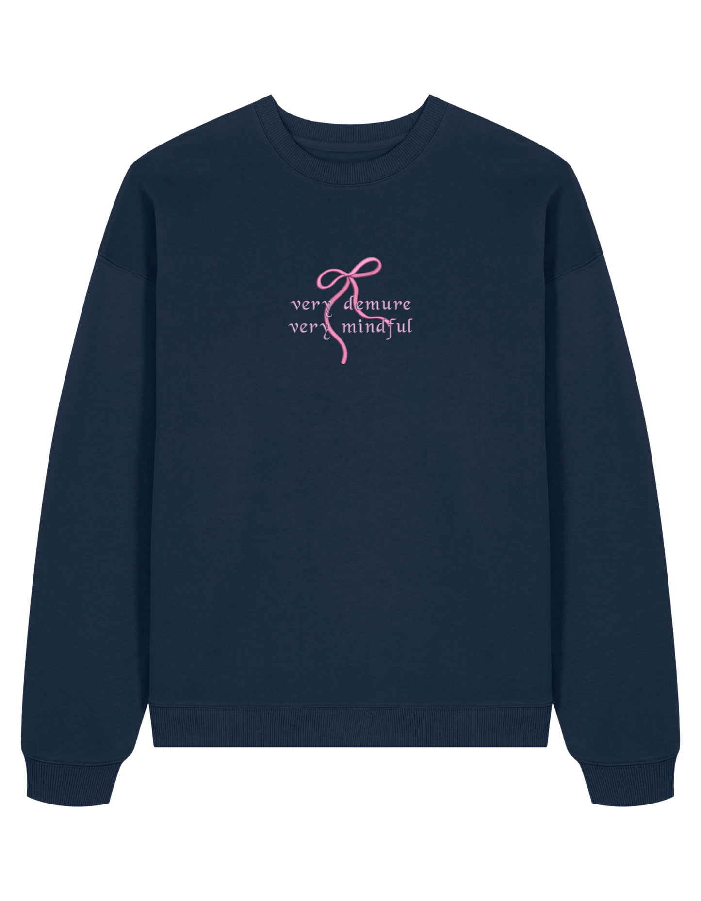 Demure sweatshirt Girly