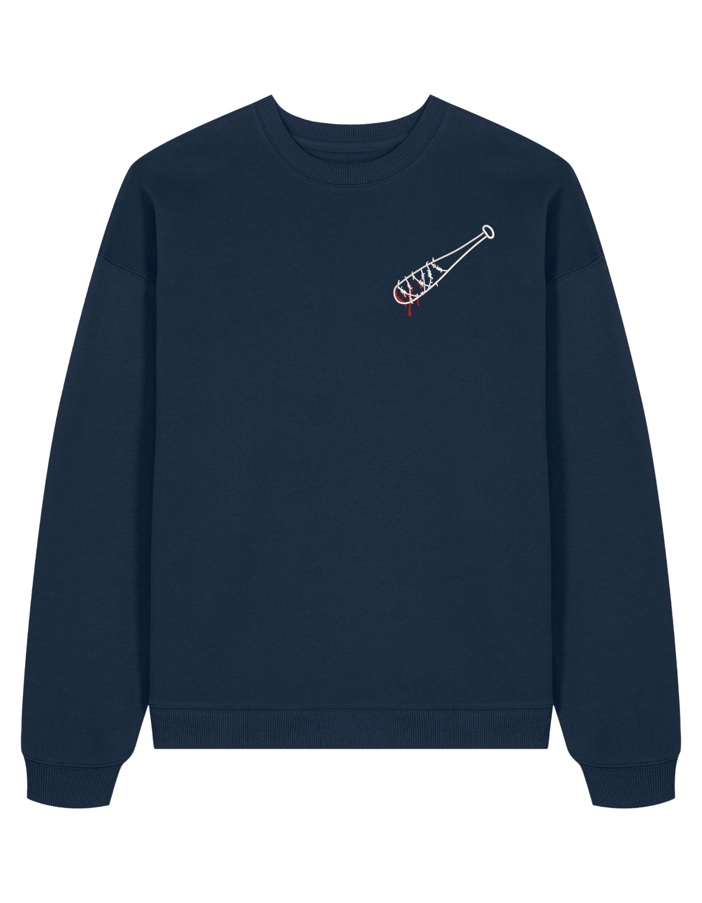 Bloody bat sweatshirt The Walking Dead